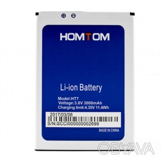 
Батарея Homtom HT7/HT7 Pro 3000 mAh
Иногда люди обязаны покупать новые телефонн. . фото 1