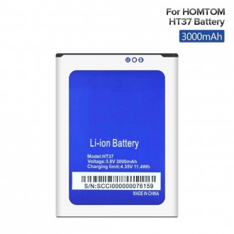 Аккумулятор Homtom HT37/HT37 Pro 3000 mAh AAA. Київ. фото 1 Аккумулятор Homtom HT37/HT37 Pro 3000 mAh AAA. Київ. фото 1