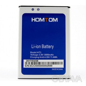 
Аккумулятор Homtom HT3/HT3 Pro 3000 mAh
Иногда люди обязаны покупать новые теле. . фото 1