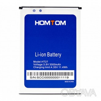 
Батарея Homtom HT27/Pro 3000 mAh
Иногда люди обязаны покупать новые телефонные . . фото 1