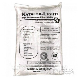 Katalox-Light фильтрующая среда для удаление железа, марганца, сероводорода, мыш. . фото 1