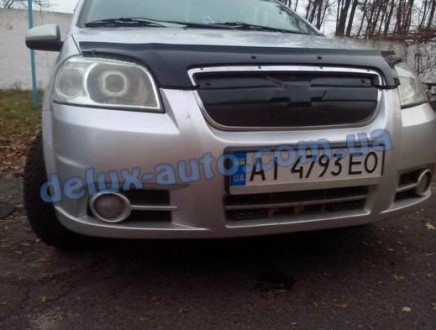 Зимняя решетка матовая на Chevrolet Aveo T250 2005-2011 гг.. Харків. фото 1 Зимняя решетка матовая на Chevrolet Aveo T250 2005-2011 гг.. Харків. фото 1