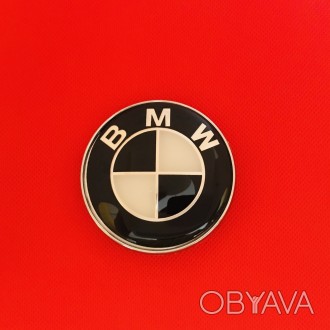 Эмблема BMW 74 мм.
Цвет: бело-черная .
Основа: ABS пластик хром, логотип металл.. . фото 1