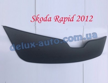 Зимняя матовая решетка (верхняя) на Skoda Rapid 2012↗ гг.. Харків. фото 1 Зимняя матовая решетка (верхняя) на Skoda Rapid 2012↗ гг.. Харків. фото 1