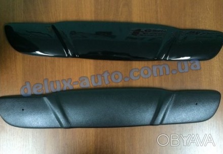 Решетка зимняя матовая на Daewoo Lanos изготовлена из матового пластика черного . . фото 1