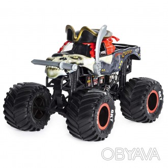 
Monster Jam Official Pirate´s Curse Monster Truck, Die-Cast Vehicle 1:24 Scale . . фото 1