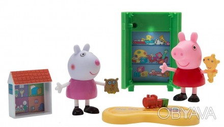 
Игровой набор "Детская комната Свинки Пеппы" арт. 97003 представляет собою вели. . фото 1
