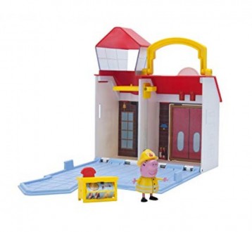 Пожарная станция Peppa Pig Firehouse Little Places Playset с фигуркой Пеппы. Київ. фото 1 Пожарная станция Peppa Pig Firehouse Little Places Playset с фигуркой Пеппы. Київ. фото 1