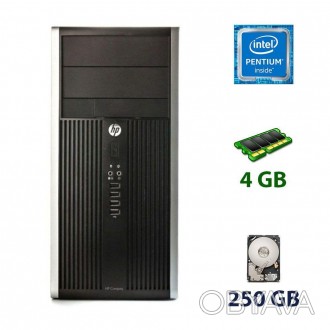 Назначение Системный блок HP Compaq 6200 Tower на базе процессора Intel Pentium . . фото 1
