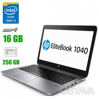 Назначение Ноутбук HP EliteBook Folio 1040 G3 с экраном 14" на базе процессора I. . фото 1