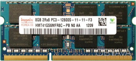 
Модуль памяти для ноутбука SO-dimm 8 GB DDR3 1600MHz HYNIX Org HMT41GS6MFR8C-PB. . фото 1
