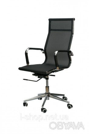  Тип: Кресло руководителя
 Цвет: черный
 Материал обивки: Textiline (свободная ц. . фото 1