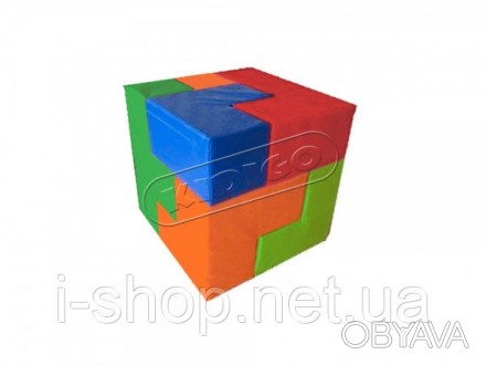 
Модульный набор KIDIGO™ Кубик Сома - фигурный модуль из 7 мягких деталей исполь. . фото 1