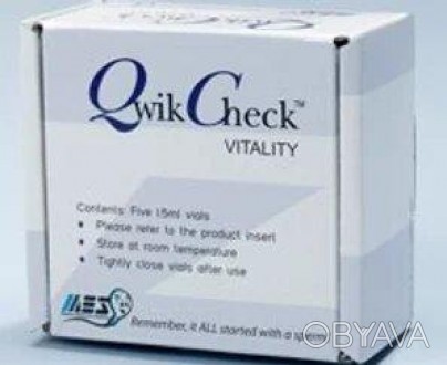 Комплект QwikCheck Vitality используется для оценки процента живой спермы в обра. . фото 1