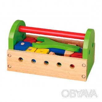 Чудовий подарунок для хлопчика – дерев'яний ігровий набір Viga Toys Ящик з. . фото 1
