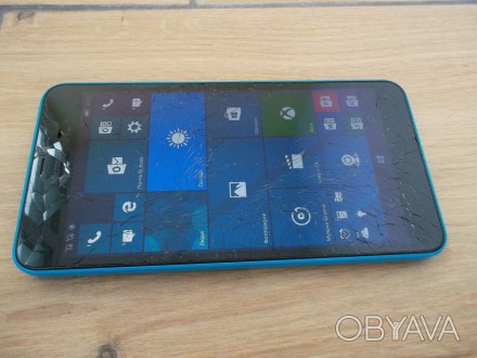 
Смартфон б/у Microsoft Lumia 640 XL (Nokia) DS (rm-1067) Blue №4227 на запчасти. . фото 1