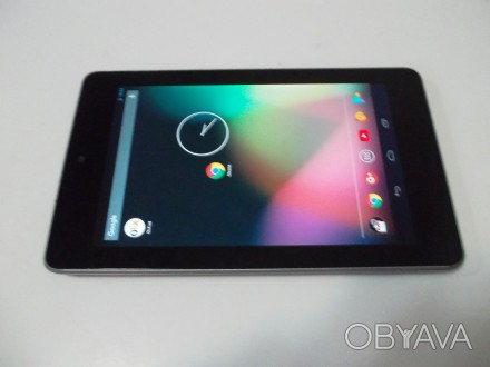 Планшет Asus Nexus 7 #3989
- в ремонте не был
- экран рабочий 
- стекло треснуто. . фото 1