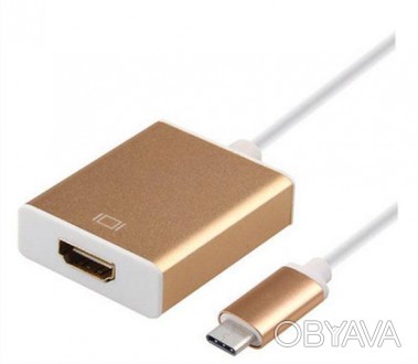 Адаптер USB Type C — HDMI позволит вам легко выводить изображение с ноутбука с п. . фото 1