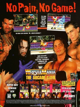 WWF WrestleMania: The Arcade Game | Sony PlayStation (PS1) 

Диск с игрой для . . фото 8