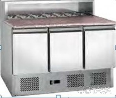 Холодильный стол с гранитной столешницей для пиццы Rauder SRP S903
Стол для пицц. . фото 1