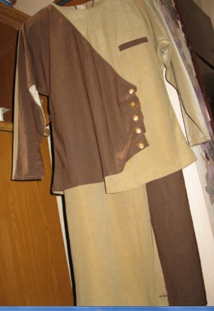 Модный костюмчик женский для деловой женщины,комбинированный двух.цвет. юбка и к. . фото 9
