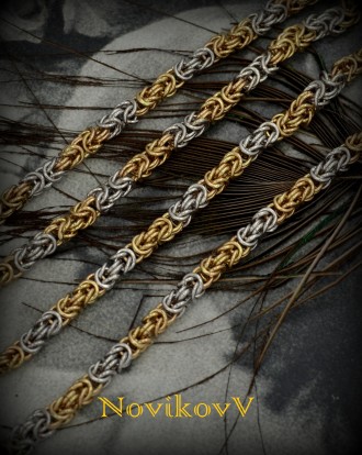 Стильная цепь плетения Лисий Хвост  , для мужчин и женщин , возможно изготовлени. . фото 5
