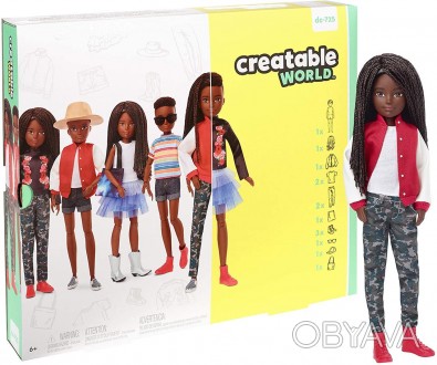 
Куклы Creatable World от Mattel. Мальчик или девочка, вы решаете сами! 
 
БОЛЕЕ. . фото 1