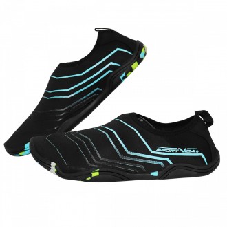 Обувь для пляжа и кораллов (аквашузы) SportVida SV-GY0005-R36 Size 36 Black/Blue. Харьков. фото 1 Обувь для пляжа и кораллов (аквашузы) SportVida SV-GY0005-R36 Size 36 Black/Blue. Харьков. фото 1