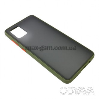 Матовый противоударный чехол Goospery Case for Samsung A715 Galaxy A71 являет со. . фото 1