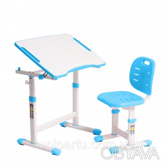 Комплект парта + стул трансформеры Omino Blue FunDesk
Очень важно, чтобы ребенок. . фото 1