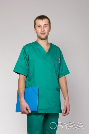 Медицинский костюм(коттон) 3212:
Размер: 44 - 60
Цвет: зеленый
Ткань: коттон
. . фото 1