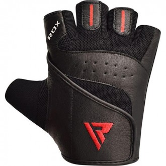 Перчатки для фитнеса RDX S2 Leather BlackТренируйтесь как профессионал и получай. . фото 3
