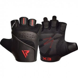 Перчатки для фитнеса RDX S2 Leather BlackТренируйтесь как профессионал и получай. . фото 5