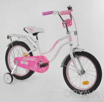 Велосипед 2-х колёсный CORSO (16 дюймов ) арт. 97795
Стальная рама, стальные про. . фото 1