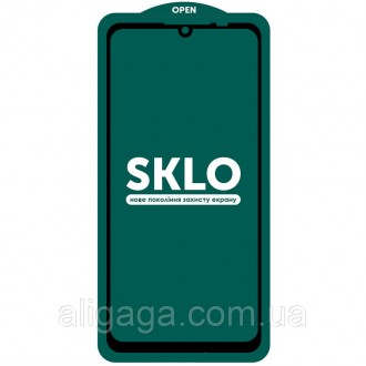 Защитное стекло SKLO 5D (full glue) для Xiaomi Redmi Note 7 / Note 7 Pro / Note . . фото 3