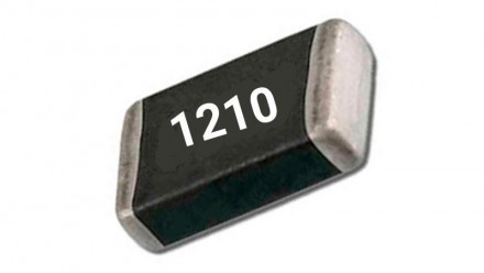 Резистор SMD 1210 1.5R. Цена указана за 5 штук.. . фото 2