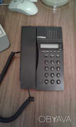 Продам стационарный телефон Цыфрал б / у, 2003 года выпуска, производство Польша. . фото 1