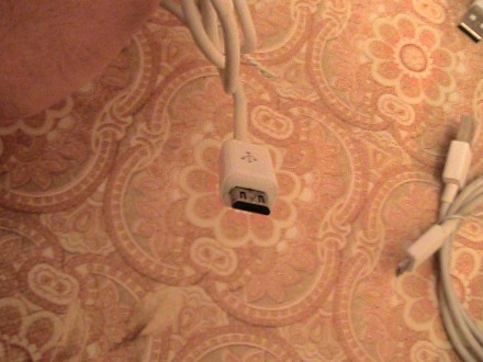 Кабель  USB  -  micro usb цвет  белый. Длина  1 м.  Пересылка   за   Ваш  счёт. . . фото 3