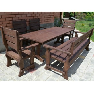 http://woodstore.com.ua/
Размер стола и лавок: по желанию
Формат поставки: пос. . фото 4