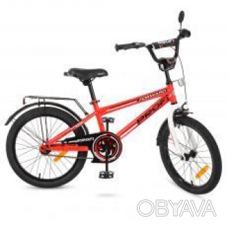 Велосипед детский PROF1 20д. T2075 (1шт) Forward,красный,звонок,подножка. . фото 1