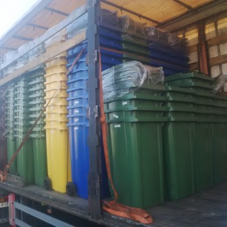 Профессиональные Евроконтейнеры для мусора и отходов. Объем 120,240,1100 литра. . . фото 2