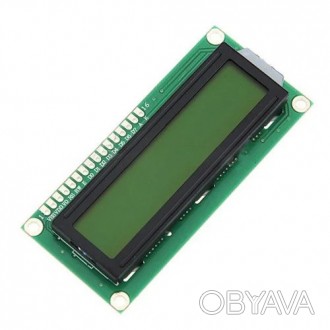 Дисплей символьный жидкокристаллический 1602
Графический ЖК-дисплей для Arduino . . фото 1