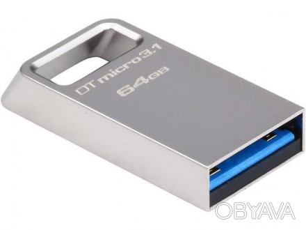 
Металлический флеш диск USB 3.1 Kingston 64Gb DTMicro Type-A
	
	
	Производитель. . фото 1