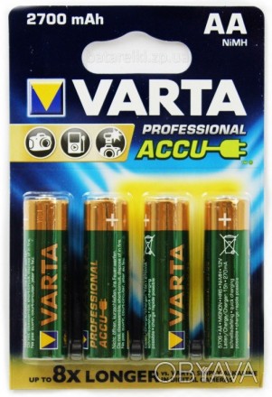 
Аккумулятор пальчиковый VARTA Accu AA 2700 mAh 4шт./уп.
	
	
	Производитель
	
	V. . фото 1
