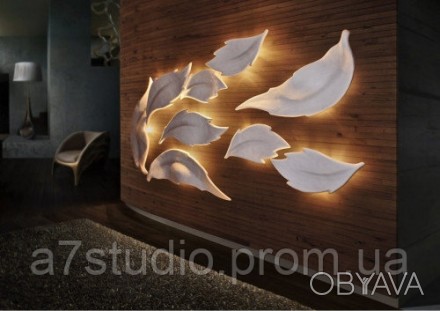 3Д панели с подсветкой -замечательно украсят просторную гостиную, уютную спальню. . фото 1