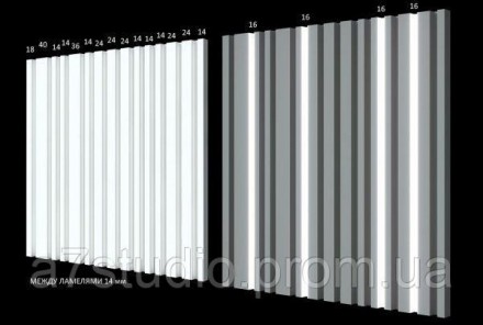 3Д панели из гипса с подсветкой LAD BARCODE — современный тренд в дизайне интерь. . фото 3