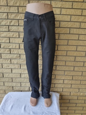 Брюки, джинсы мужские коттоновые VIGOOCC, Турция, 100% коттон.
Посадка средняя, . . фото 3