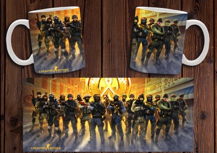 Чашка "Counter-Strike: Global Offensive" (КС ГО) / Кружка Контр Страйк №15. Мелітополь. фото 1