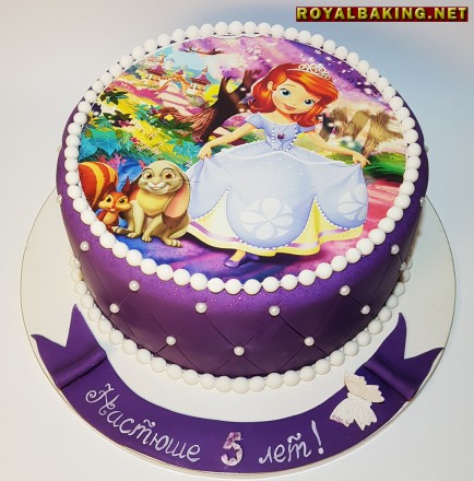 Больше информации на сайте Royalbaking.net

Красивый праздничный Детский торт . . фото 5