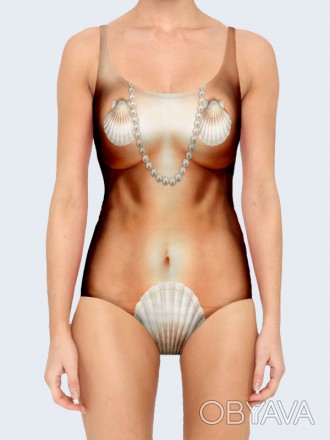 Отличный купальник Body of mermaid с классным рисунком. Состав: 80% полиэстер, 2. . фото 1